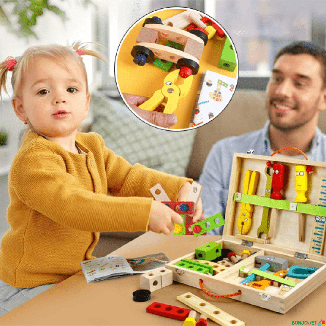 Jeu de construction | Avion - Bonjouet