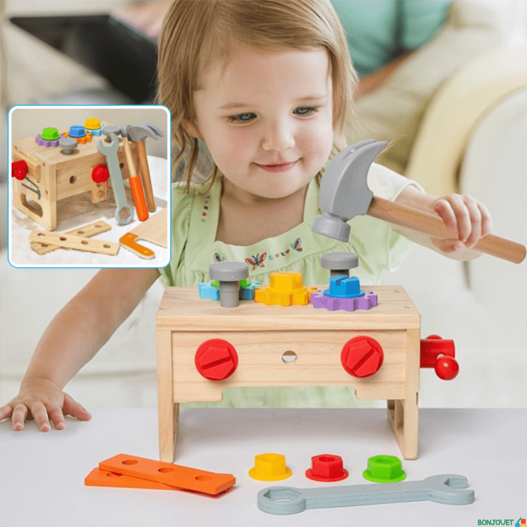 Jeu de construction | Boite - Bonjouet