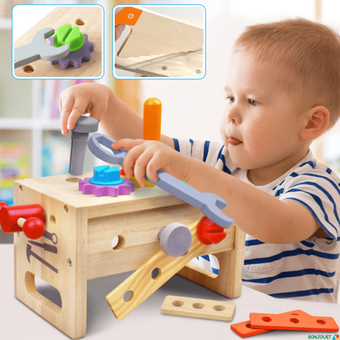 Jeu de construction | Boite - Bonjouet