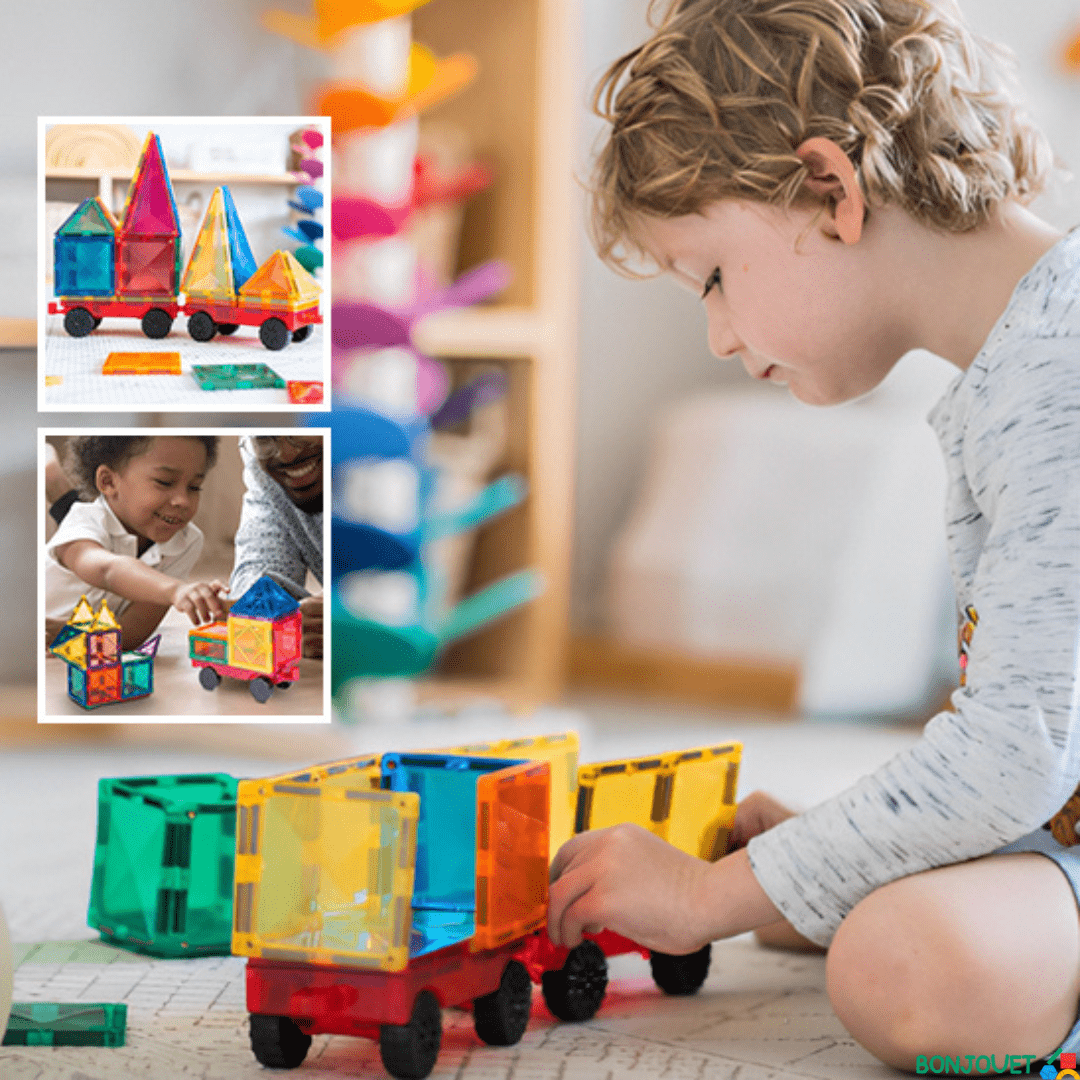 Jeu de construction magnétique - Bonjouet