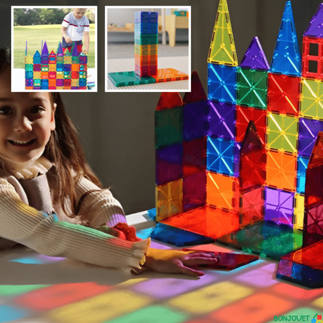 Jeu de construction magnétique - Bonjouet