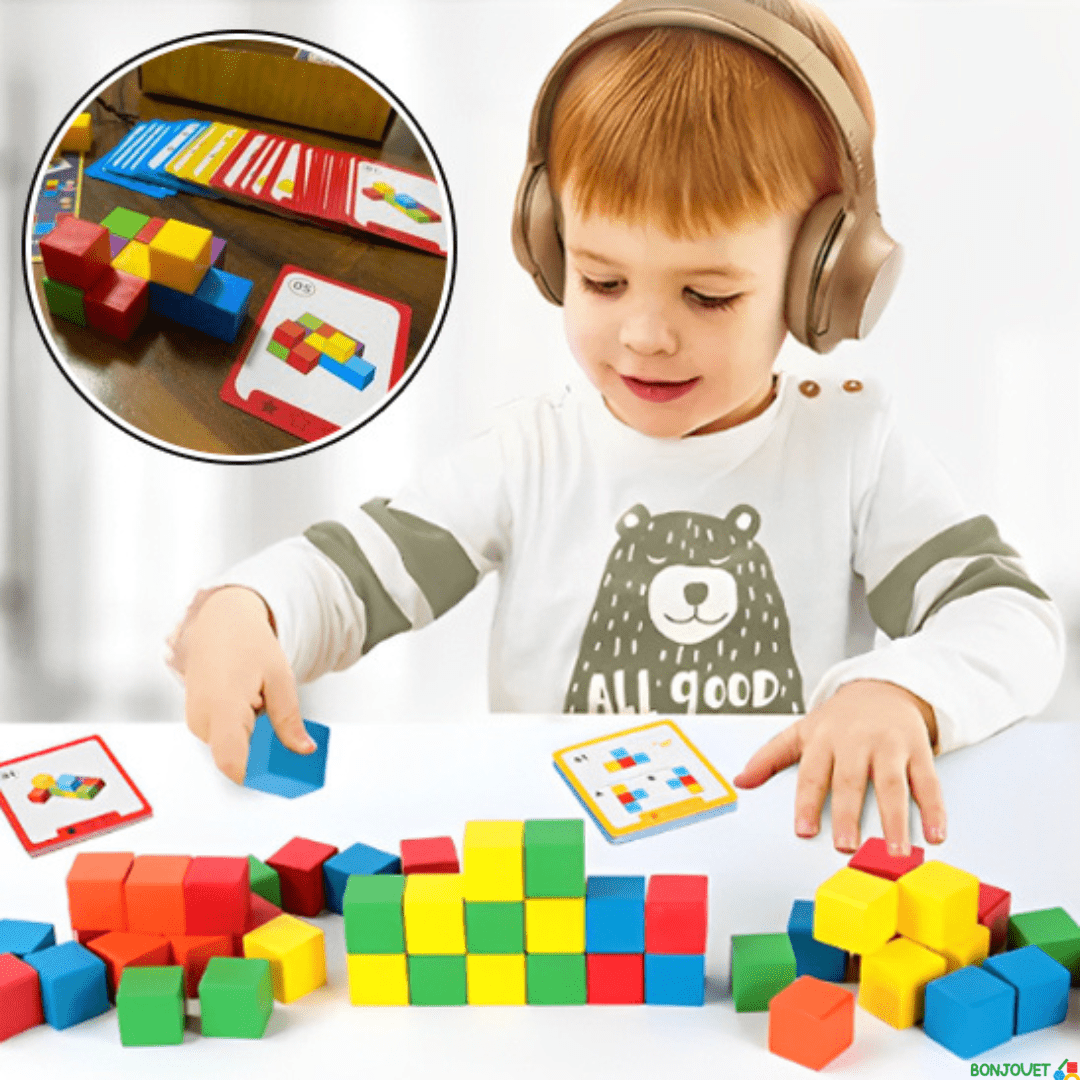 Jeu de logique | Blocs - Bonjouet