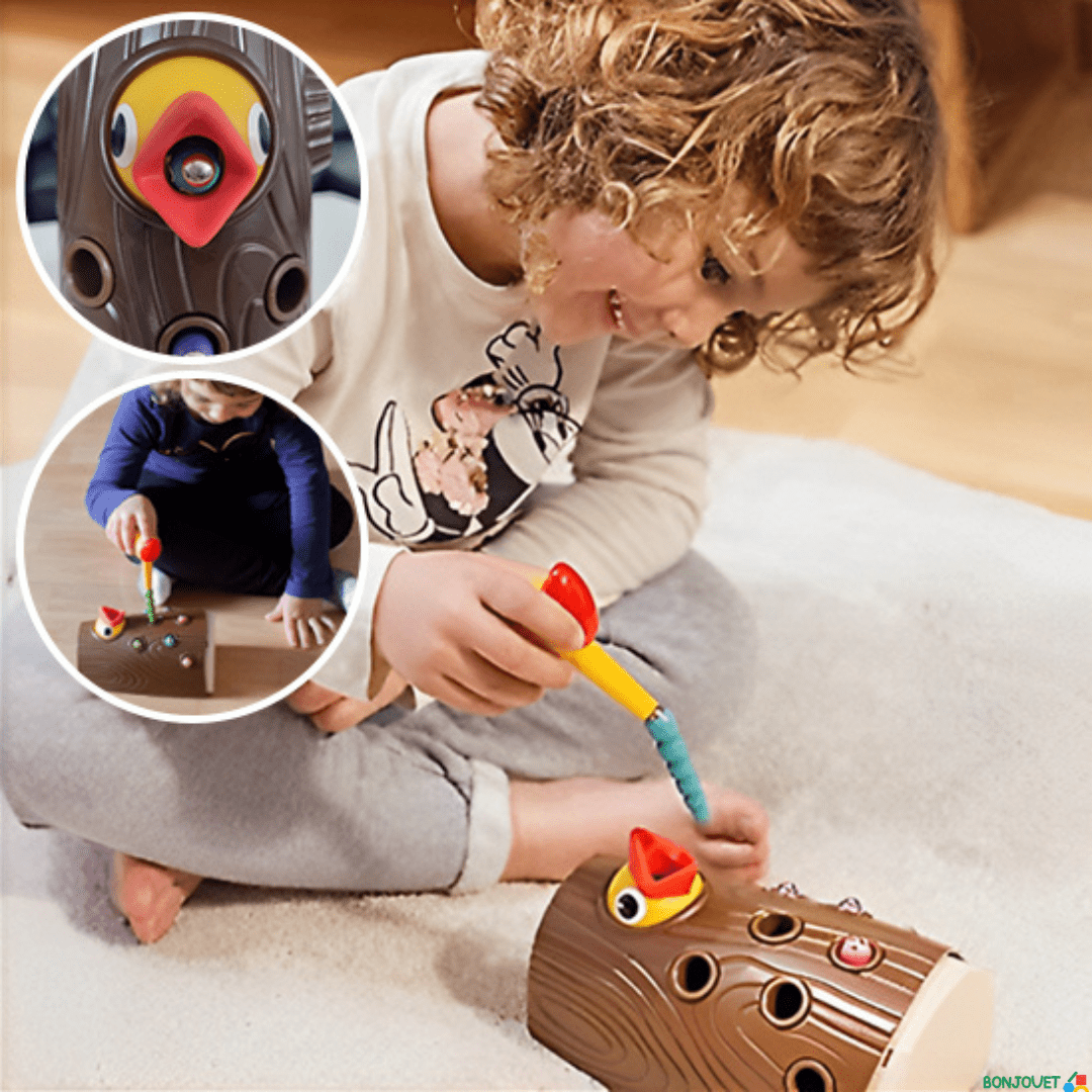 Jeu de société famille | Attrape - vers - Bonjouet