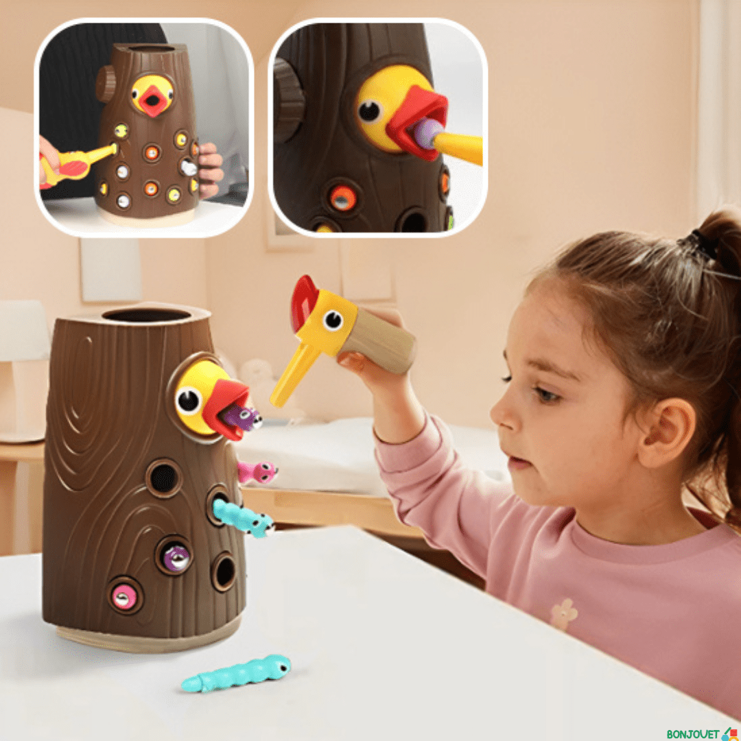 Jeu de société famille | Attrape - vers - Bonjouet