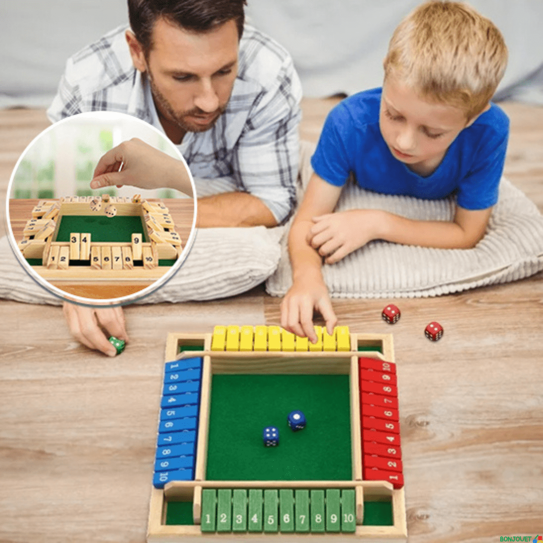 Jeu de société famille | Bois - Bonjouet